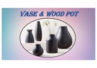Vases & Wood Pots